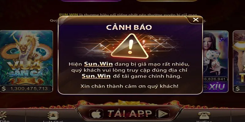  Các lưu ý quan trọng khi thực hiện tải app game Sunwin 