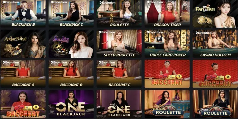 Nhà cái phát hành nhiều tựa game bài quen thuộc